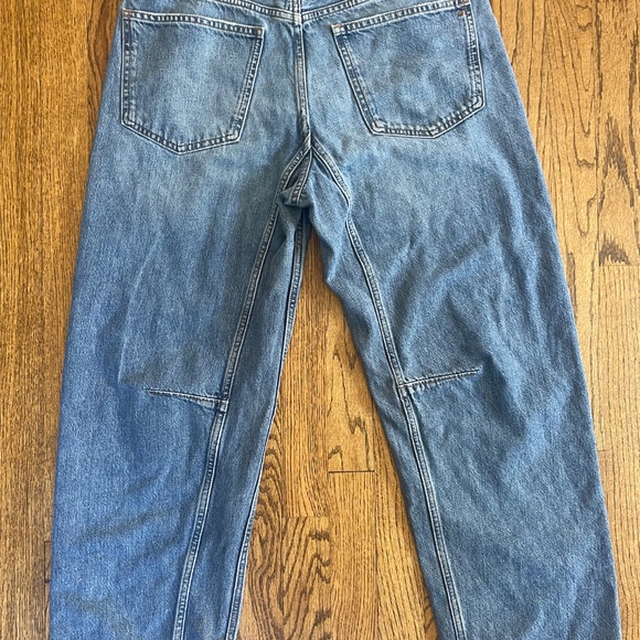 Madewell Darted Barrel Jeans Size 28 - Picture 6 of 8
